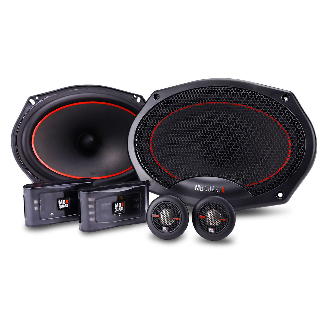MB Quart MBQ-RS1-269 | 6x9″ Component Speakers | Reference 2-Way