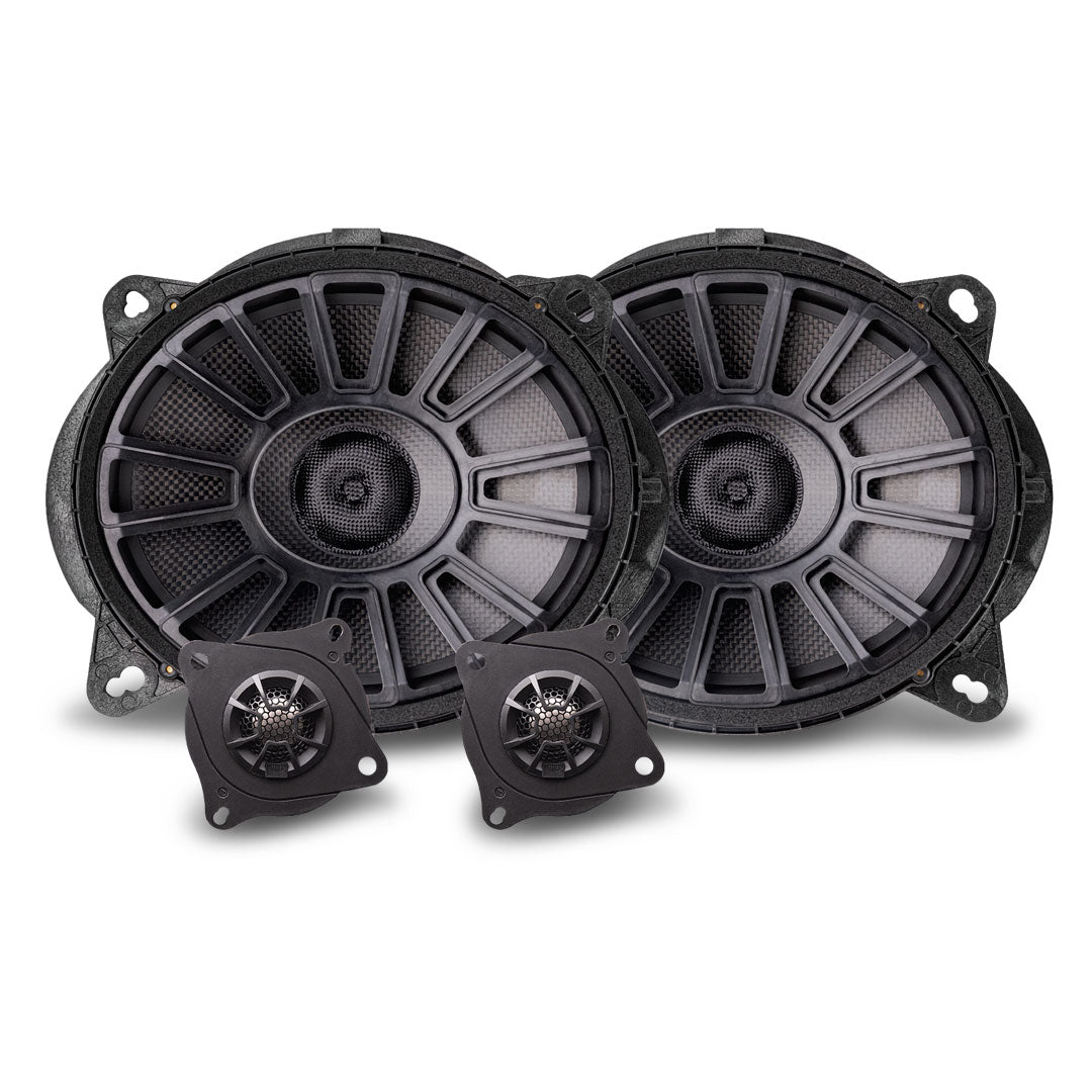 MB Quart MBQ-TS1-2810 | 8×10” Front Component Speaker Kit | To Suit Toyota