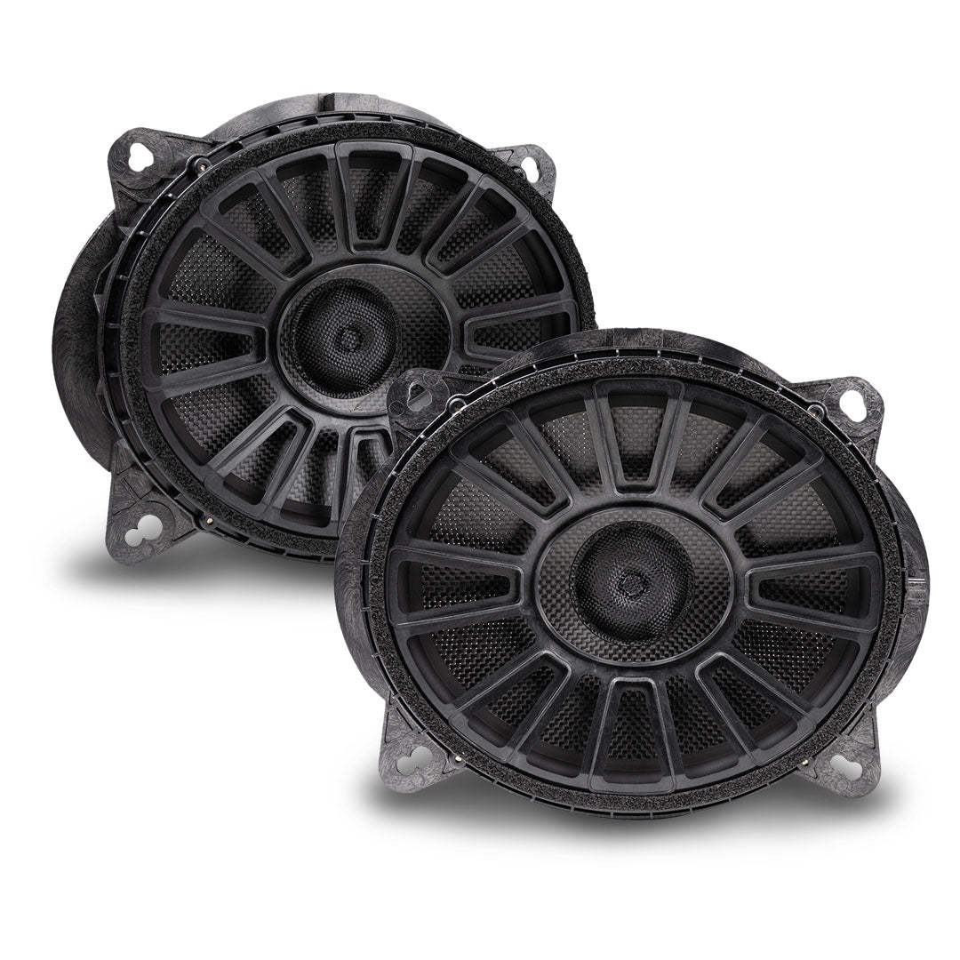 MB Quart MBQ-TS1-2810 | 8×10” Front Component Speaker Kit | To Suit Toyota