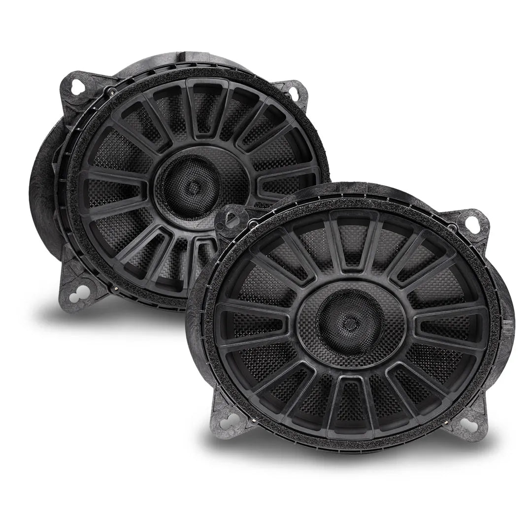 MB Quart MBQ-TS1-2810 | 8×10” Front Component Speaker Kit | To Suit Toyota