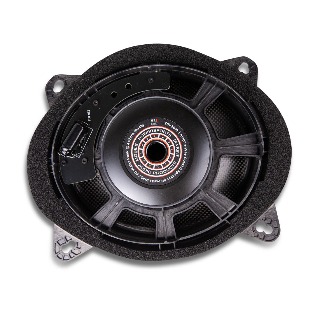 MB Quart MBQ-TS1-2810 | 8×10” Front Component Speaker Kit | To Suit Toyota