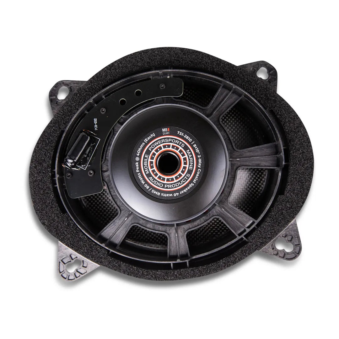 MB Quart MBQ-TS1-2810 | 8×10” Front Component Speaker Kit | To Suit Toyota