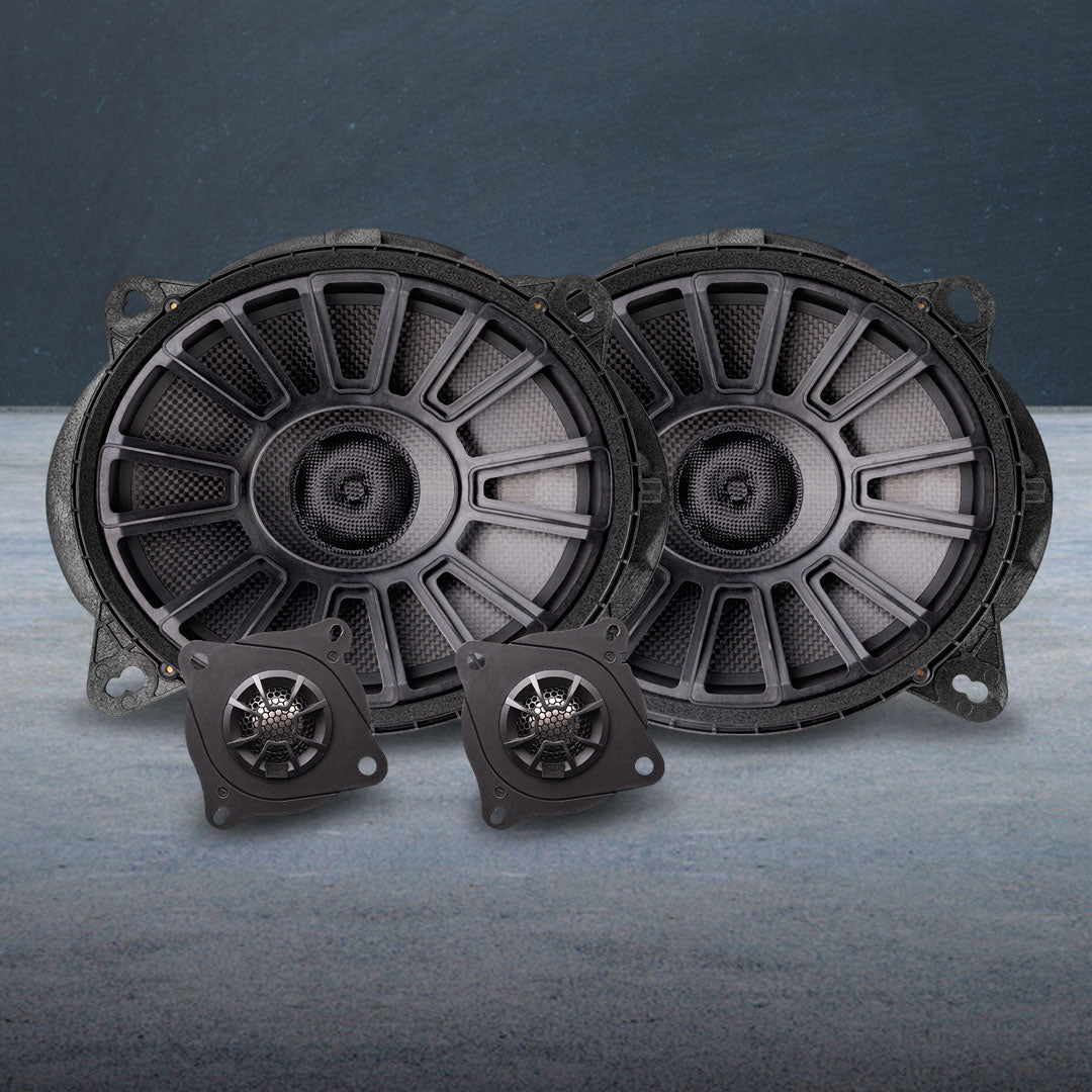 MB Quart MBQ-TS1-2810 | 8×10” Front Component Speaker Kit | To Suit Toyota