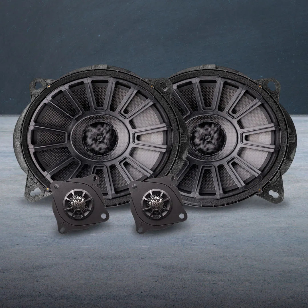 MB Quart MBQ-TS1-2810 | 8×10” Front Component Speaker Kit | To Suit Toyota