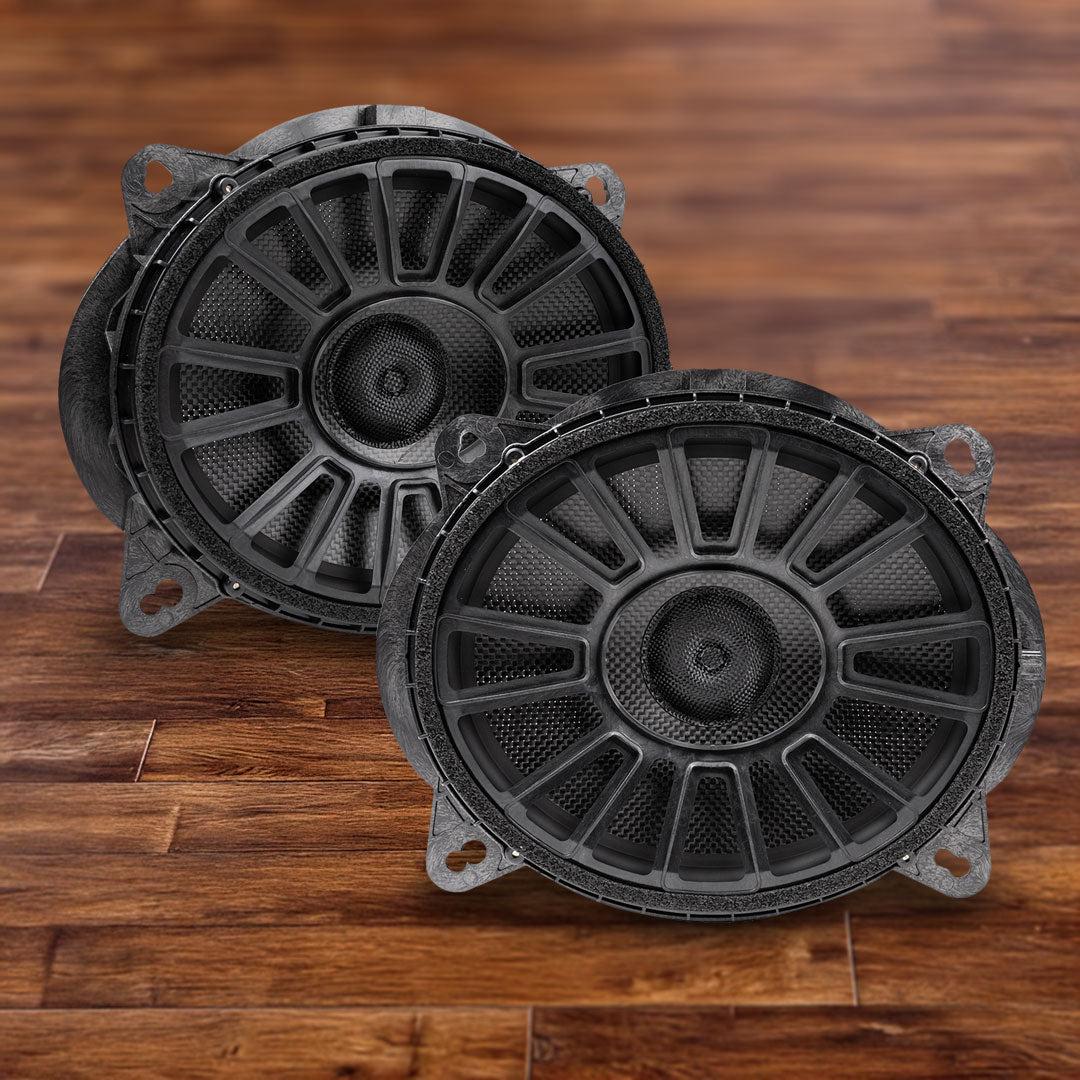 MB Quart MBQ-TS1-2810 | 8×10” Front Component Speaker Kit | To Suit Toyota