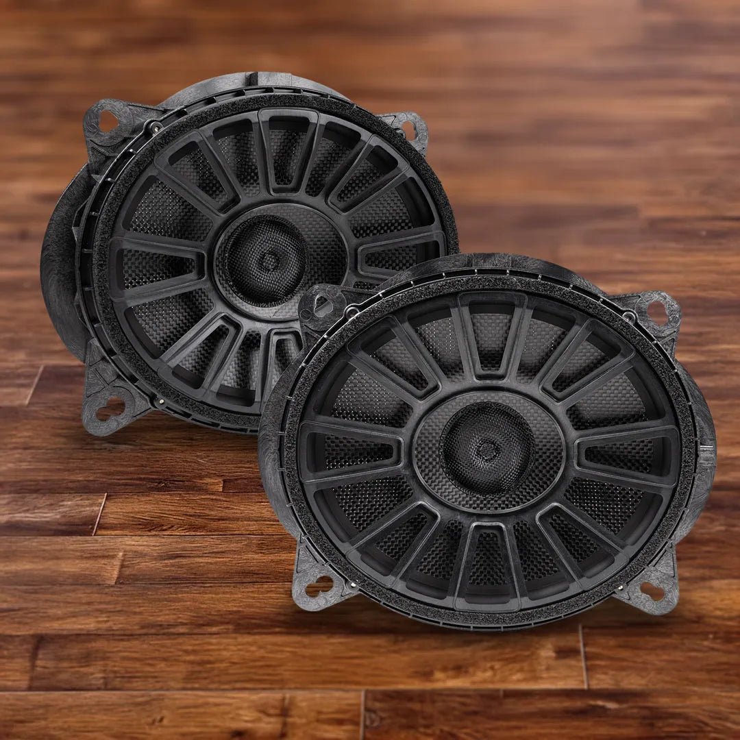 MB Quart MBQ-TS1-2810 | 8×10” Front Component Speaker Kit | To Suit Toyota