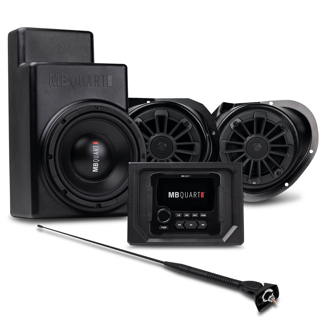 MB Quart MBQG-STG3-1 | Audio System inc. Source Unit | Three Speaker 500 Watt STAGE 3