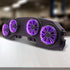 MB Quart MBQJ-48CRGB | Rear Overhead Soundbar | with 8 Inch Coaxial Speakers, Enclosure, and RGB LED Lighting