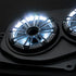 MB Quart MBQJ-48HRGB | Rear Overhead Soundbar | with 8 Inch Compression Horn Speakers, Enclosure, and RGB LED Lighting