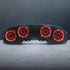 MB Quart MBQJ-48HRGB | Rear Overhead Soundbar | with 8 Inch Compression Horn Speakers, Enclosure, and RGB LED Lighting