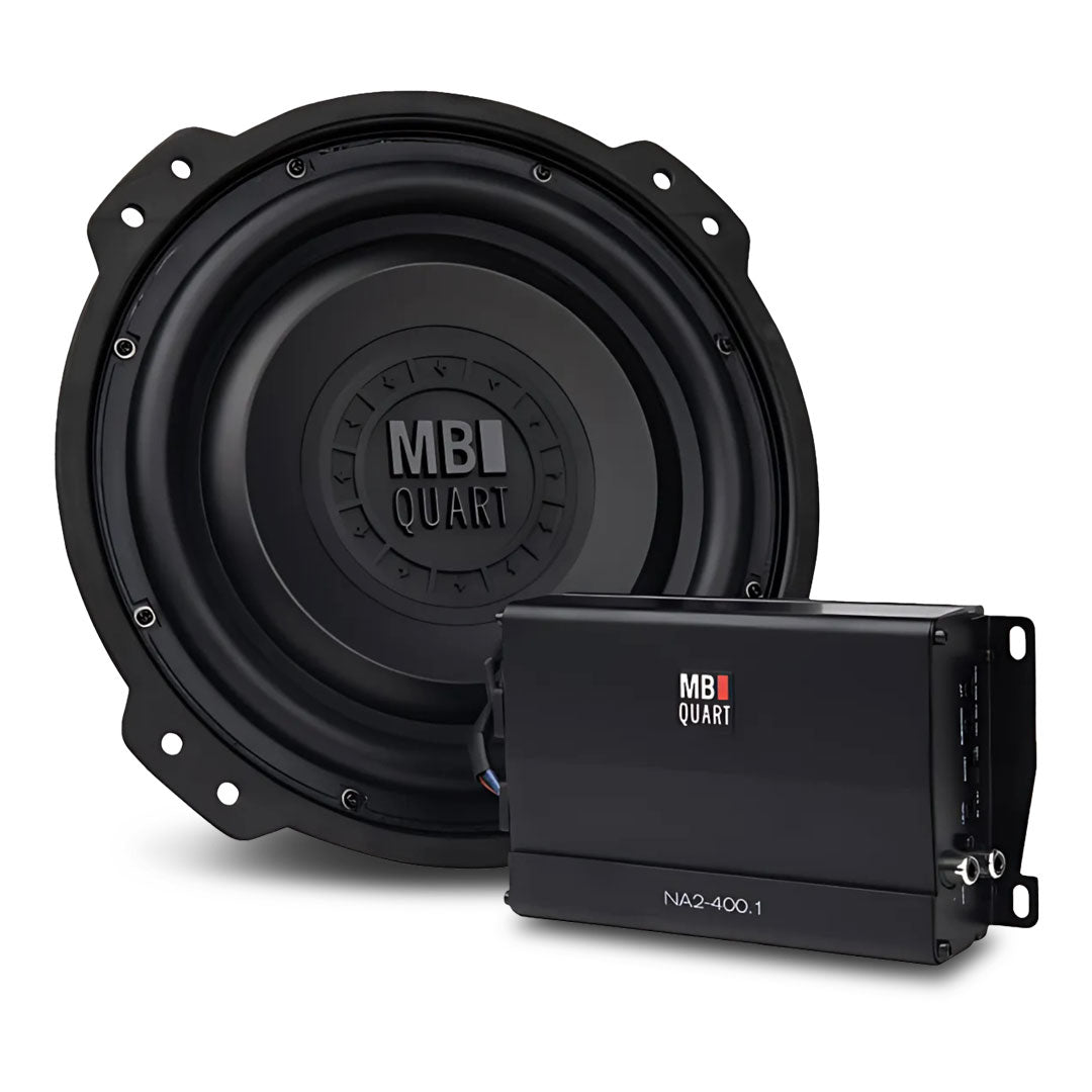 MB Quart MBQJL-SUBR-1 | 10″ Subwoofer | plus 400 Watt Amp