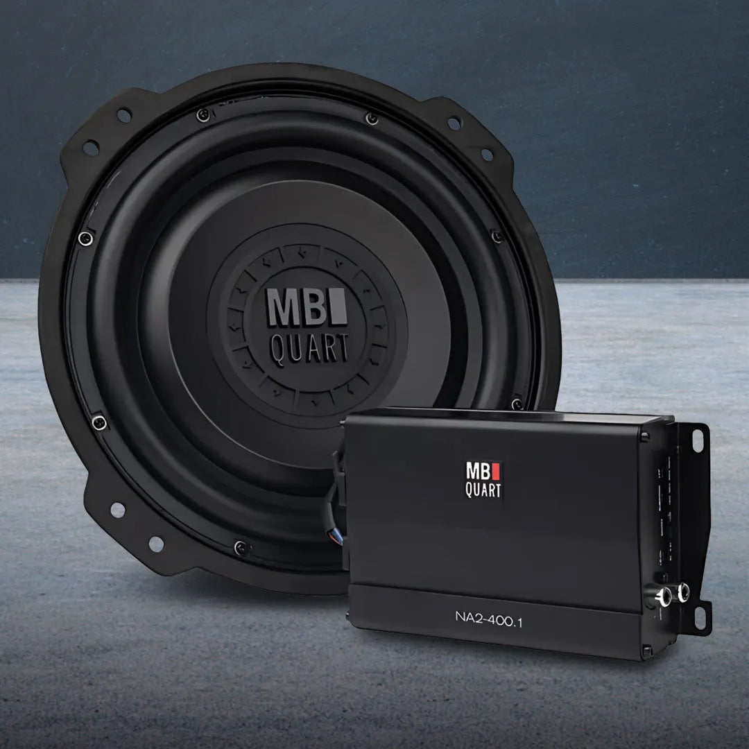 MB Quart MBQJL-SUBR-1 | 10″ Subwoofer | plus 400 Watt Amp