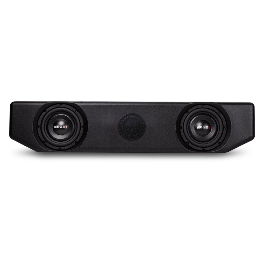 MB Quart MBQJT-SUBA-1 | Dual 8″ Sub Enclosure | plus 400 Watt Amp