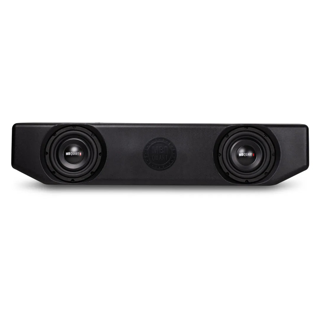 MB Quart MBQJT-SUBA-1 | Dual 8″ Sub Enclosure | plus 400 Watt Amp
