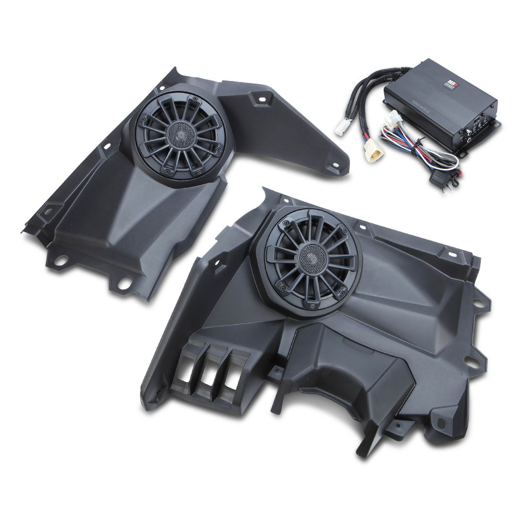 MB Quart MBQX-POD-1 | Speaker System | 400 Watt Waterproof X3 Dash