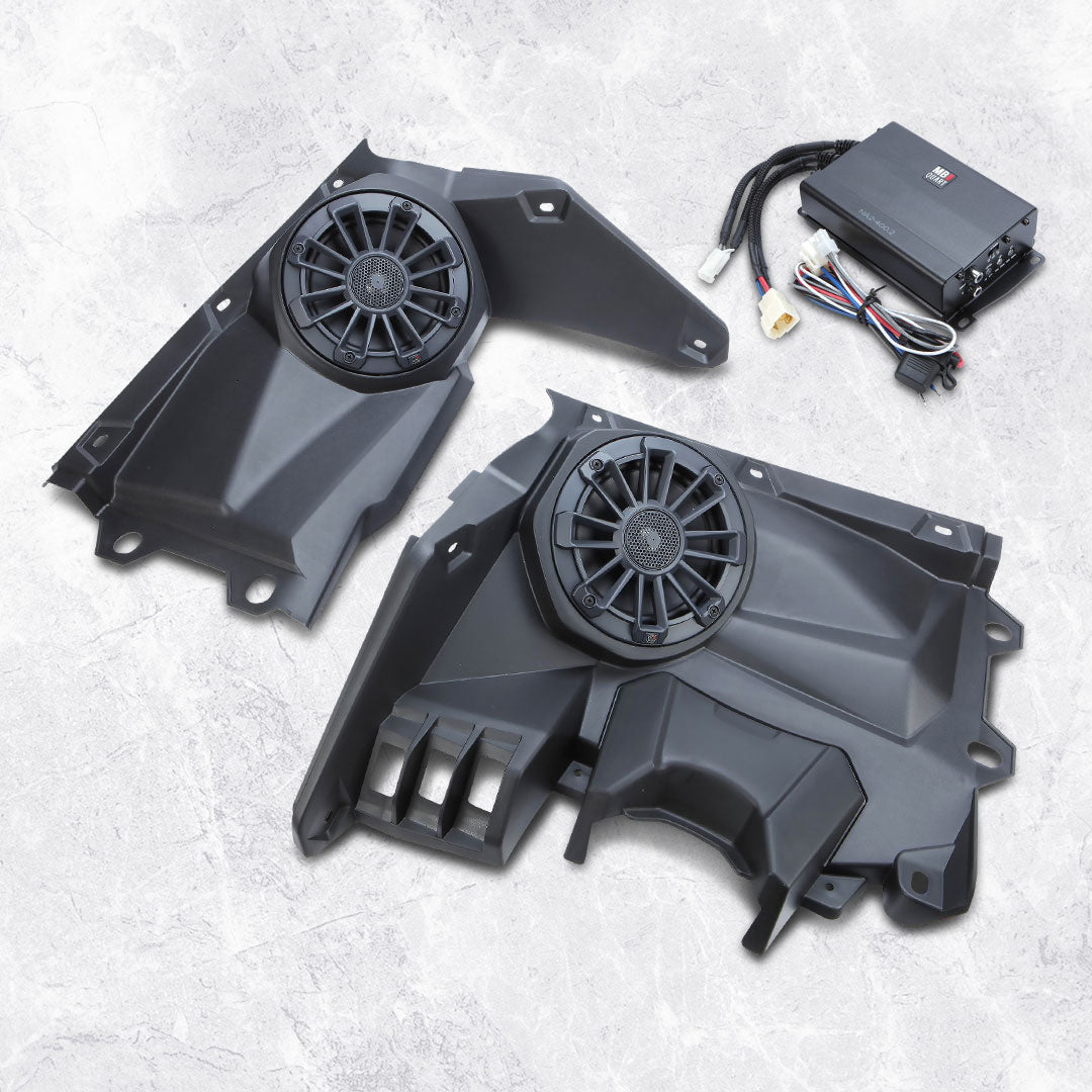MB Quart MBQX-POD-1 | Speaker System | 400 Watt Waterproof X3 Dash