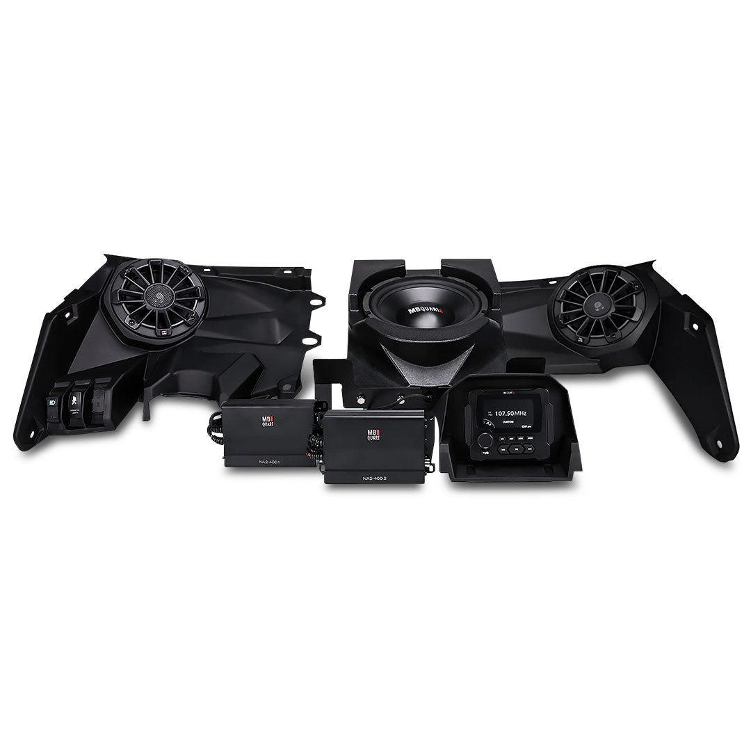 MB Quart MBQX-STG3-1 | Three Speaker Audio System | 800 Watt STAGE 3