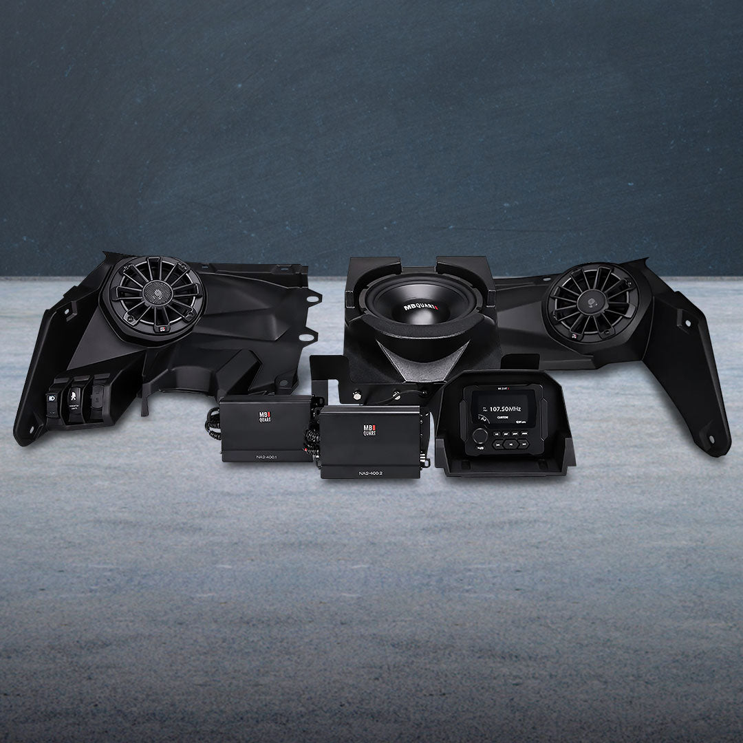 MB Quart MBQX-STG3-1 | Three Speaker Audio System | 800 Watt STAGE 3