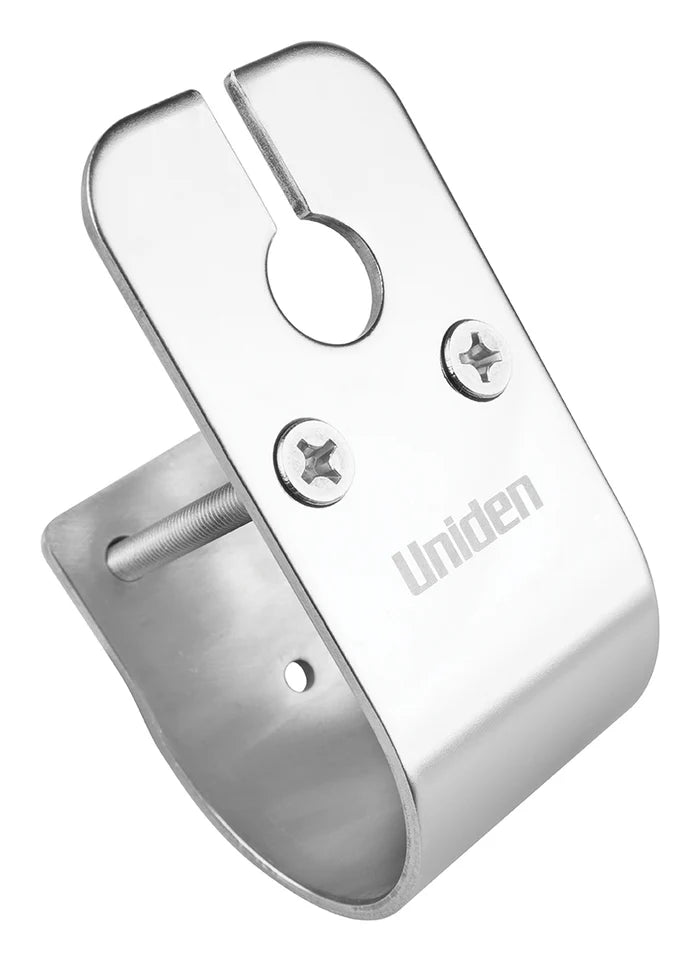UNIDEN MBU-03 - 50mm Bull Bar Mount Stainless Steel Glossy with Cable Slot