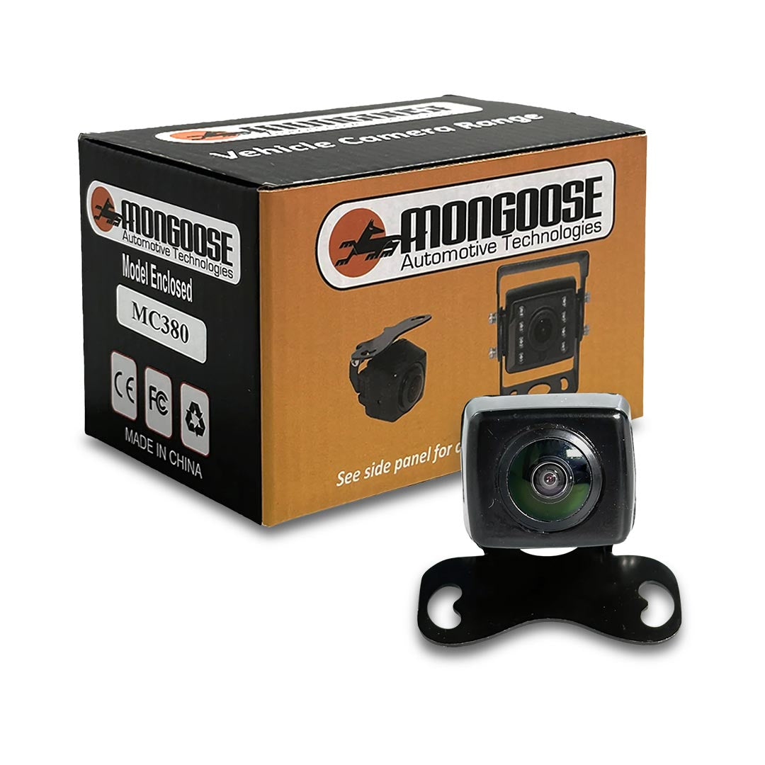 MONGOOSE MC380 Full HD Waterproof Reverse Camera - Professional Grade Clarity
