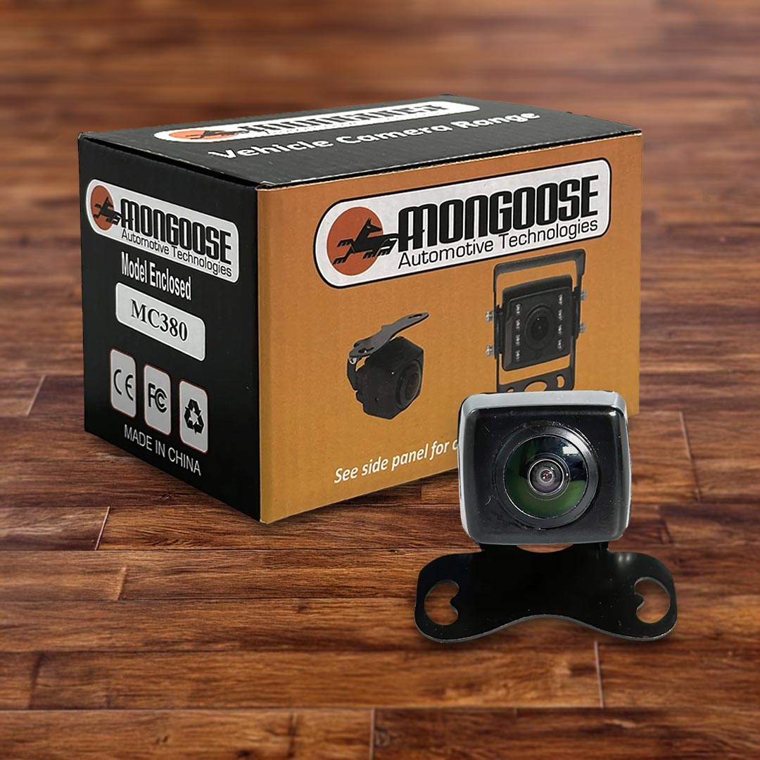 MONGOOSE MC380 Full HD Waterproof Reverse Camera - Professional Grade Clarity
