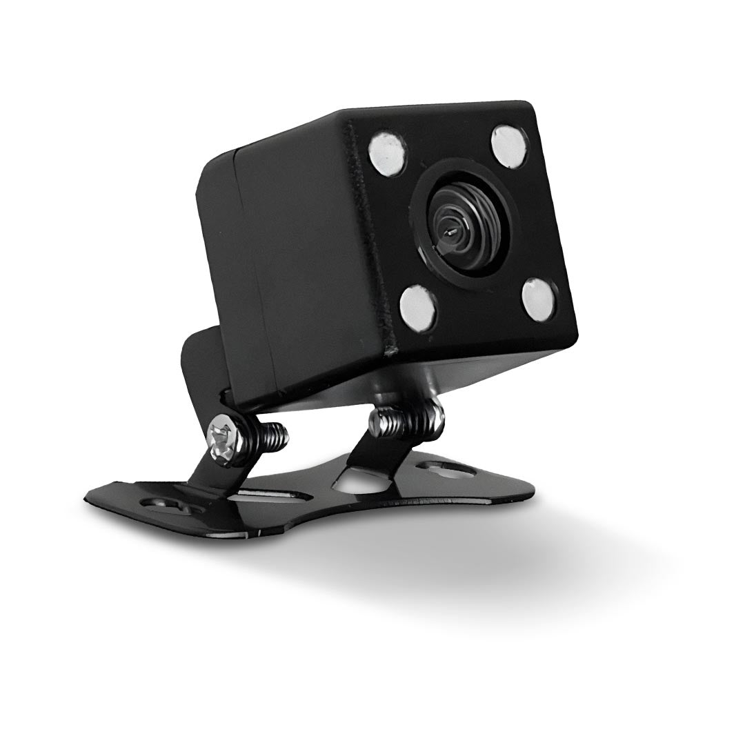 MONGOOSE MC3NV Adjustable Bracket Reverse Camera with Night Vision - LED Enhanced Visibility