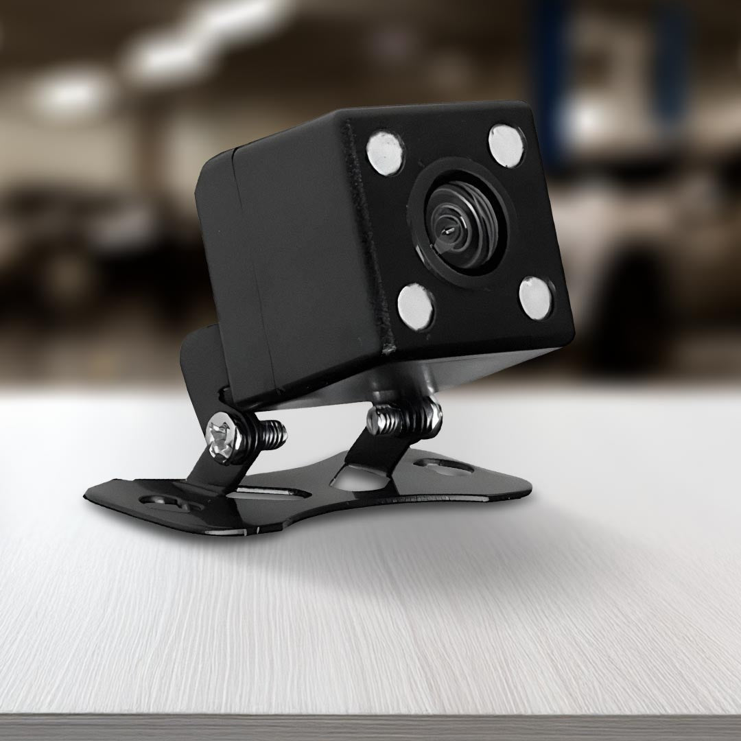 MONGOOSE MC3NV Adjustable Bracket Reverse Camera with Night Vision - LED Enhanced Visibility