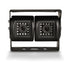 MONGOOSE MC420B Dual Cameras Black - 2 Cameras in One Mounting Bracket System