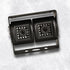 MONGOOSE MC420B Dual Cameras Black - 2 Cameras in One Mounting Bracket System