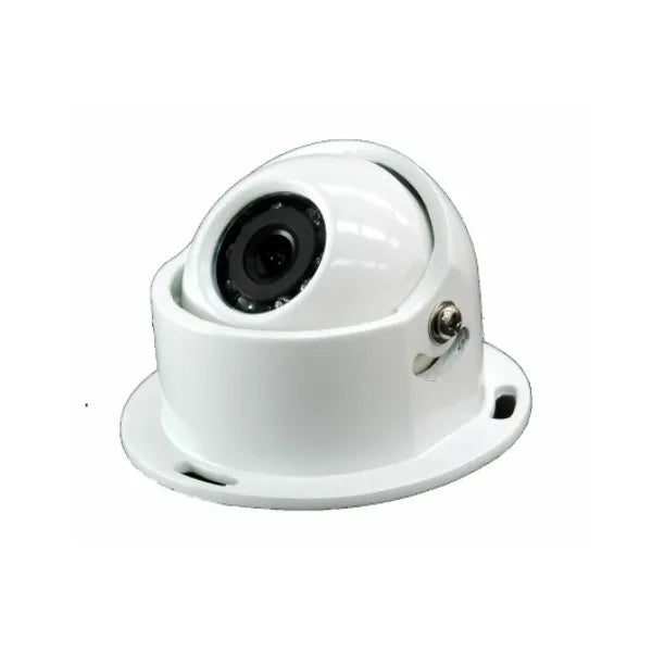 Mongoose MC6DWP HD CCD White Dome Camera - PAL