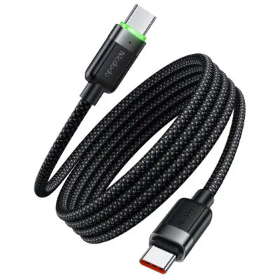 MCDODO MCA-2000 60W USB-C to USB-C Magnetic Self-Winding Charging Lead – 1.2m