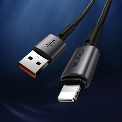 MCDODO MCA-3580 3A Lightning to USB Charging &amp; Data Cable – 1.2m