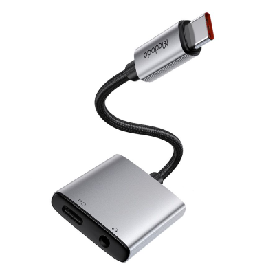 MCDODO MCA-5050 USB-C to USB-C + 3.5mm AUX Audio Adaptor | Charge &amp; Listen Simultaneously