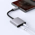 MCDODO MCA-5050 USB-C to USB-C + 3.5mm AUX Audio Adaptor | Charge & Listen Simultaneously