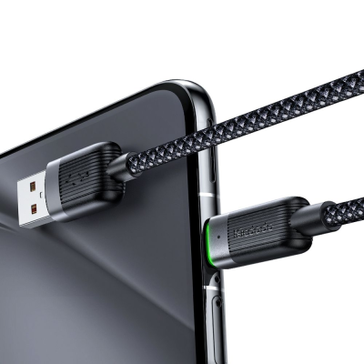 MCDODO MCA-5650 6A USB-A to USB-C Magnetic Self-Winding Charging Lead – 1.2m