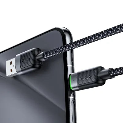 MCDODO MCA-5650 6A USB-A to USB-C Magnetic Self-Winding Charging Lead – 1.2m