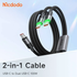 MCDODO MCA-6740 100W 5A USB-C to Dual USB-C Charging Lead - 1.5M | High-Speed Fast Charging Cable