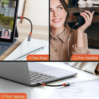 MCDODO MCA-7561 USB-C to 3.5mm Audio Adaptor with Built-In DAC – Mcdodo Premium Audio Solution