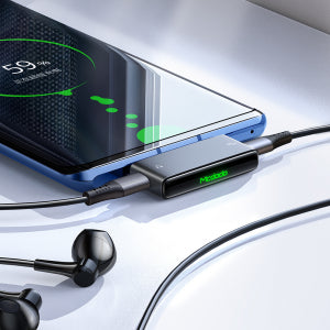 MCDODO MCA-7670 Slim USB-C to USB-C + USB-C Audio Adaptor