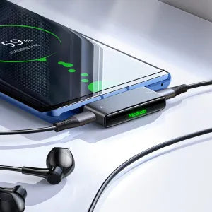 MCDODO MCA-7670 Slim USB-C to USB-C + USB-C Audio Adaptor