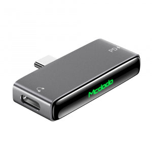MCDODO MCA-7670 Slim USB-C to USB-C + USB-C Audio Adaptor