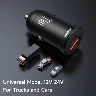 MCDODO MCC-2320 33W PD Type-C + QC3.0 USB Car Charger