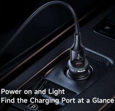 MCDODO MCC-2320 33W PD Type-C + QC3.0 USB Car Charger