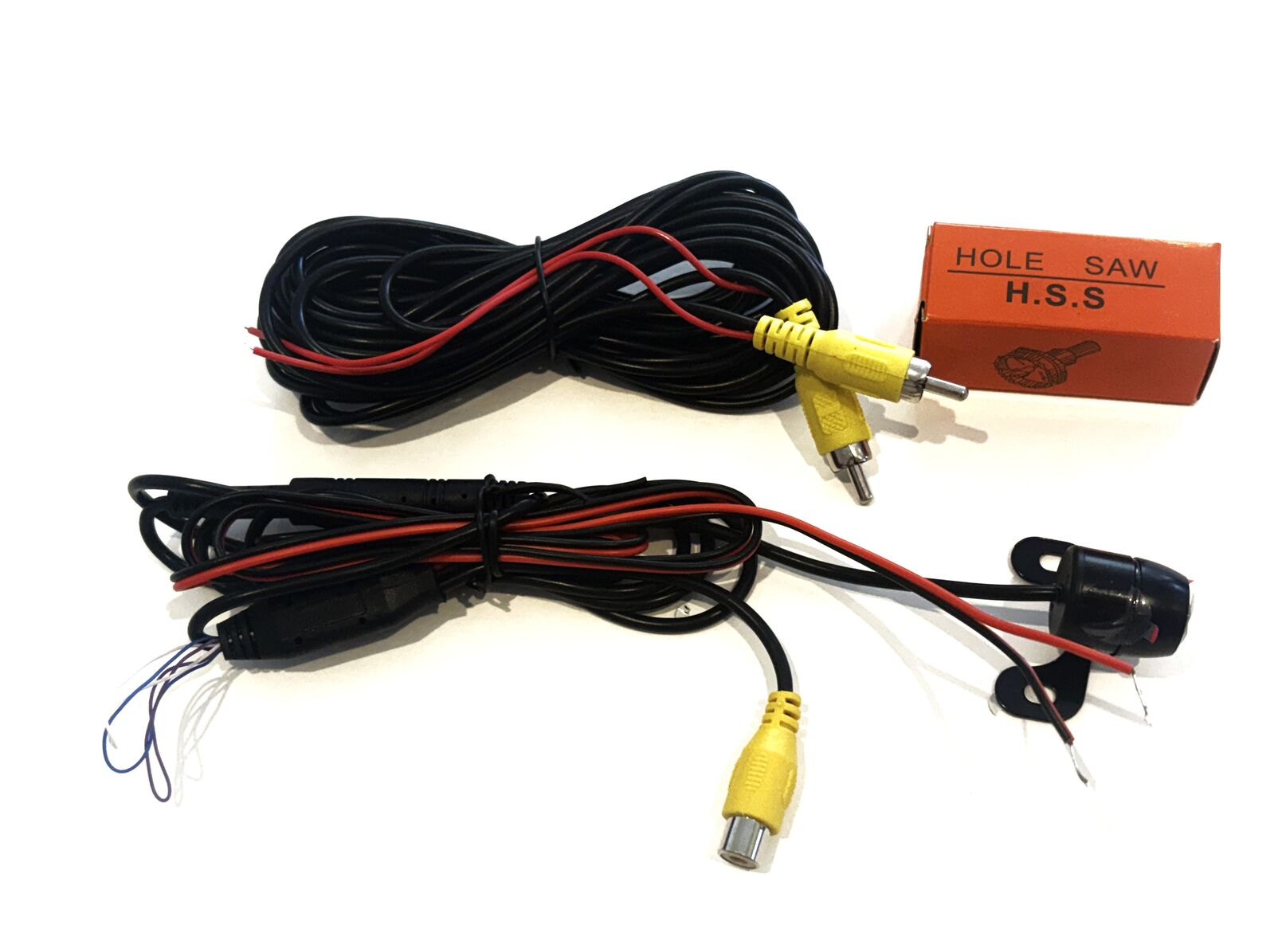 Mongoose MCD5 1080P/720P Dual-Mount Reverse Camera - Professional Selectable HD Reversing Camera with 160° Viewing Angle, Butterfly Bracket or Flush Mount Options, Parking Guidelines, and Universal Monitor Compatibility