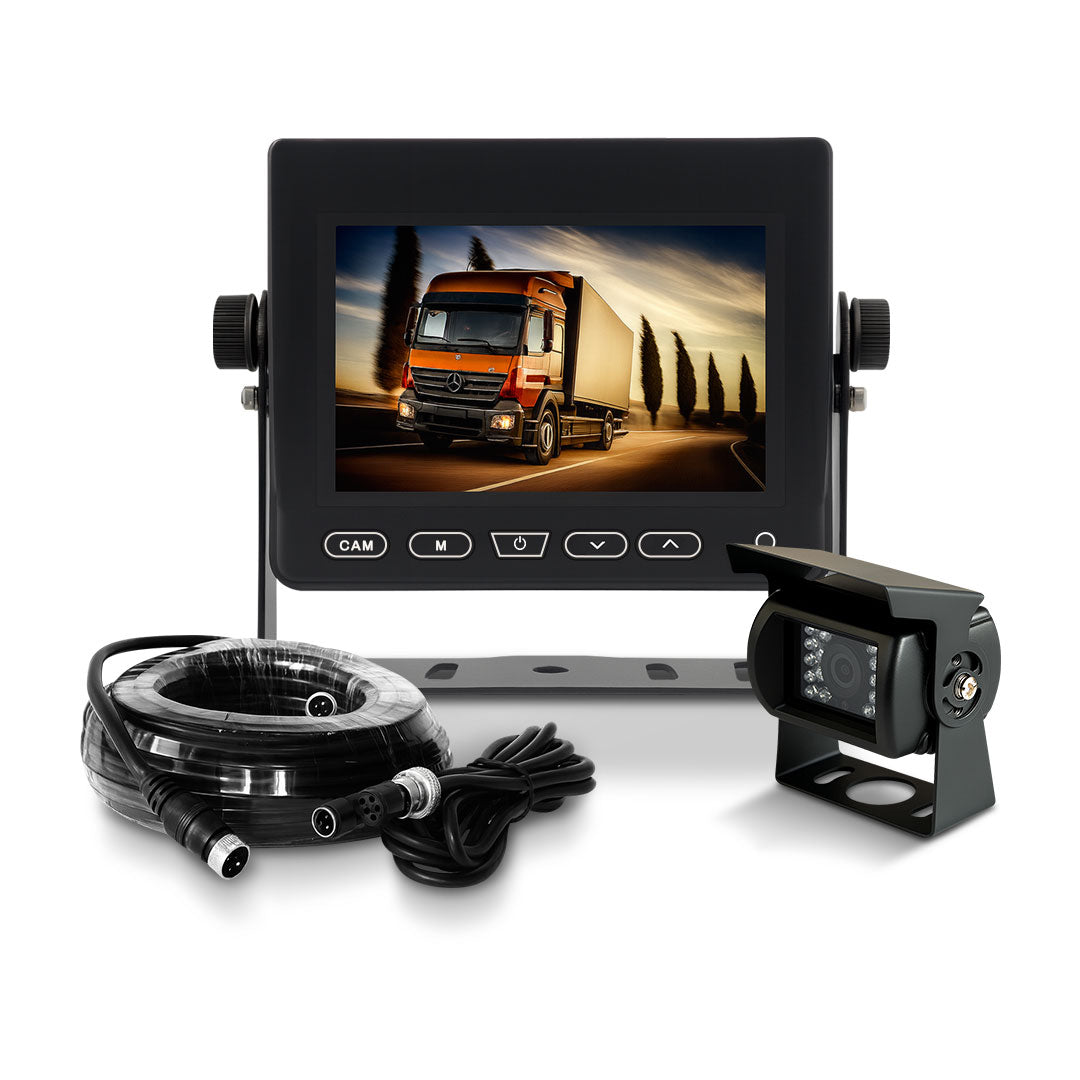 Mongoose MCK513A 5" AHD Monitor and Camera Kit Complete System