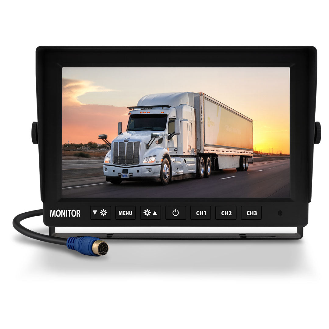 Mongoose MCK713A 7" AHD Monitor and Camera Kit Complete System