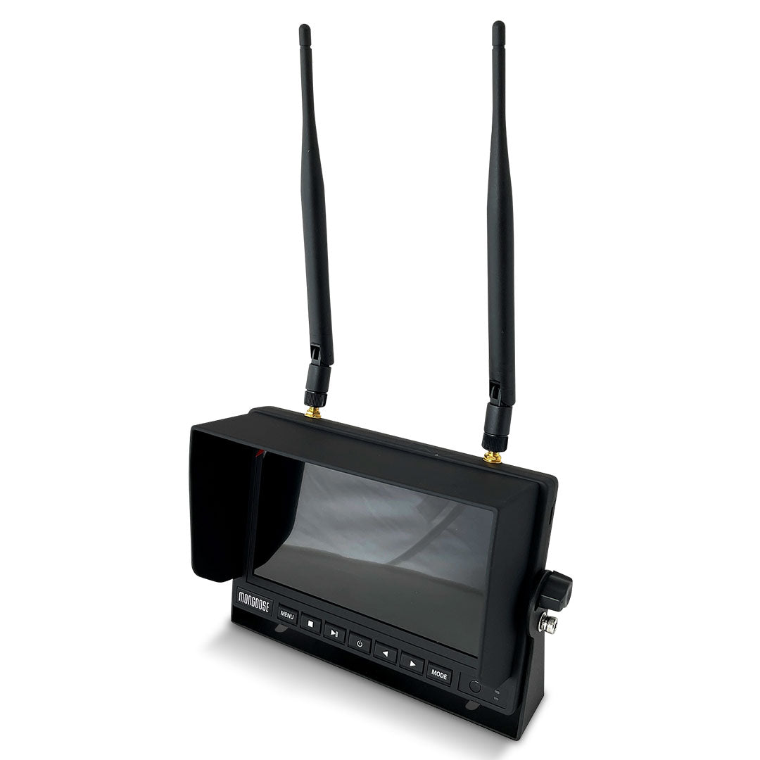 Mongoose MCK741WH 2.4G HD Digital Wireless 7" Monitor & Camera Kit