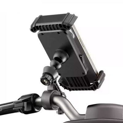 MCDODO MCM-5240 Clamp-On Golf Cart & Bicycle Phone Holder | Secure Mount with 360° Adjustable Viewing