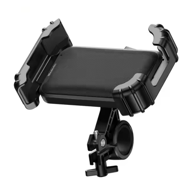 MCDODO MCM-5240 Clamp-On Golf Cart &amp; Bicycle Phone Holder | Secure Mount with 360° Adjustable Viewing
