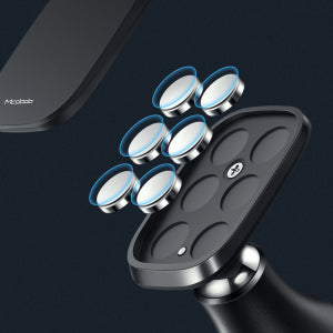MCDODO MCM-8490 Magnetic Dash Swivel Phone Mount – Black
